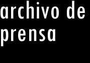 Archivo de prensa